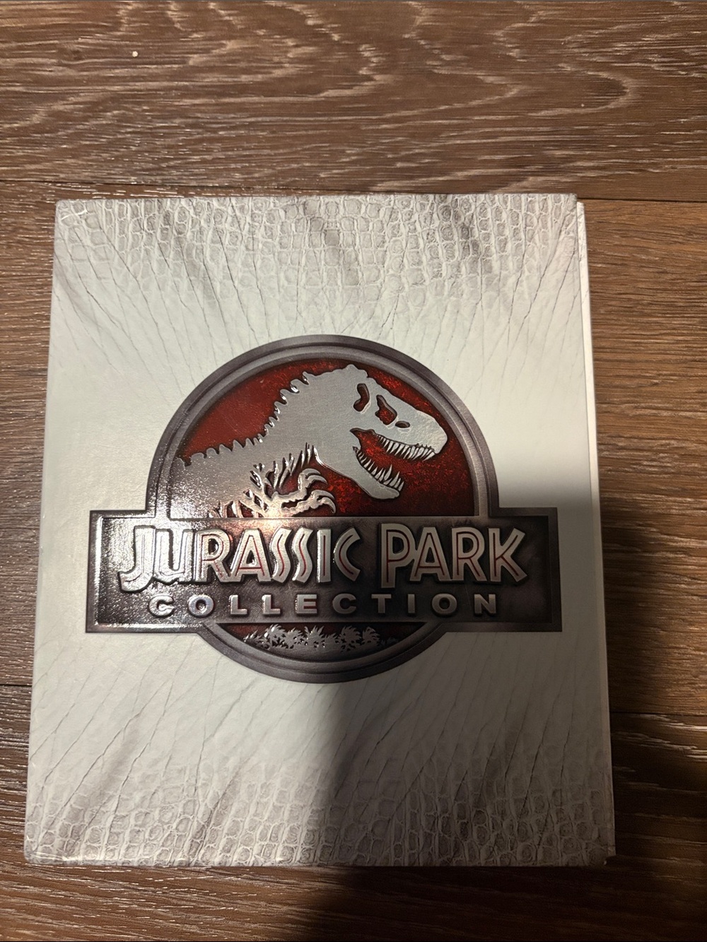 Jurassic Park Collection White Steelbook Box Set